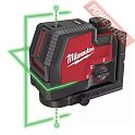 Лазерный уровень построитель плоскостей MILWAUKEE L4 CLLP-301C