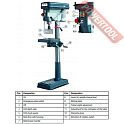 Сверлильный станок по металлу OPTIMUM OPTIdrill B 32