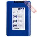 Набор борфрез твердосплавных с покрытием Blue-Tec 12 мм насечка HP-3 10 шт LENZ LZBS 025 C3