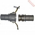 Муфта соединительная для шлангов Cam-Lock комплект 50 мм CAIMAN CE-200