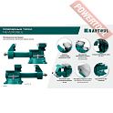 Тиски слесарные поворотные 165х324 мм KRAFTOOL Reversible