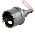Твердосплавная коронка TCT 44 мм цилиндрический хвостовик 10 мм ELITECH 1820.139300