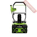 Снегоуборщик колесный аккумуляторный GREENWORKS GD40STX2-K4