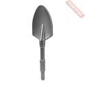 Долото зубило лопаточное широкое 30 мм Hex 130х440 мм MESSER 33-33-109