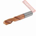 Сверло спиральное по металлу TCT TiSiN 3,5х20х40 мм цилиндрический хвостовик RODMIX 10203520040