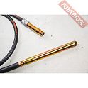 Гибкий вал 4 м с вибробулавой 45 мм для глубинных вибраторов SAMSAN VPP4540