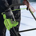 Снегоуборщик колесный аккумуляторный GREENWORKS GD40STX2-K5