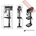 Сверлильный станок по металлу OPTIMUM OPTIdrill B 28H