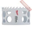 Биметаллическая твердосплавная универсальная коронка TCT 79х41 мм MILWAUKEE Hole Dozer Carbide Teeth 49560735