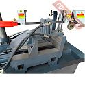 Полуавтоматический ленточнопильный станок по металлу METAL MASTER MGH-600 Z60