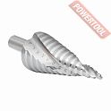 Сверло ступенчатое по металлу со спиральной канавкой HSS 4-32 мм цилиндрический трехгранный хвостовик RODMIX 1500432152