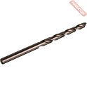 Набор спиральных сверл по металлу 5,5х57 мм HSS-Co цилиндрический хвостовик 10 шт EUROBOOR TDCO.055 3F