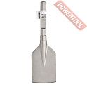 Долото зубило лопаточное широкое 28 мм Hex 125х400 мм MILWAUKEE Spade GEN II 4932479221